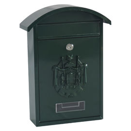 Garden Residential Steel Mailbox Wall Mounted Waterproof Letterbox