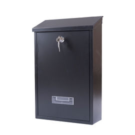 Wall Mounted Durable Letter Box Garden Residential Steel Mailbox