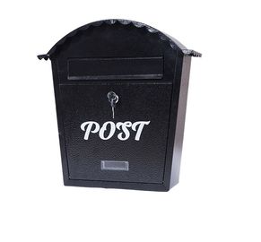 Outdoor Wall Mounted Letterbox Residential Galvanized Metal Mailbox