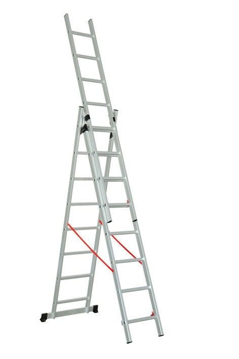 Household 3x8 Aluminium Multi Purpose Ladder 150kgs / 330 Lbs Load Capacity
